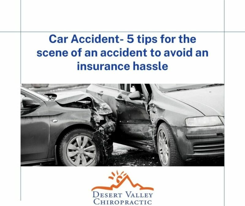Car Accident – 5 tips to avoid an insurance hassle!
