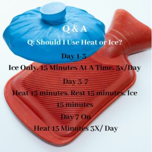 Ice or Heat, which should I use.