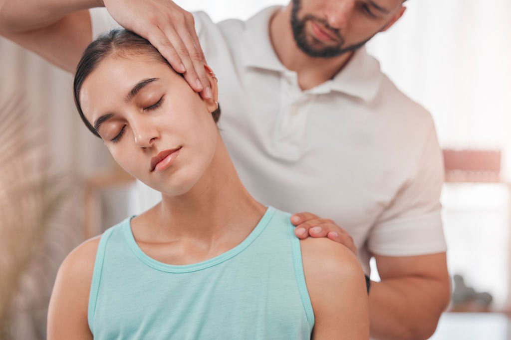 Chiropractic adjustment for headache